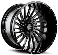 Force Off-Road F38 Gloss Black Milled