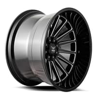 20x10 force off-road f40 gloss black milled 5x5/127 5x5.5/139.7 -12mm
