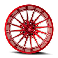 22x12 force off-road f40 candy red milled (* may require trimming) 5x5/127 5x5.5/139.7 -44mm