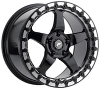 Forgestar D5 Beadlock Gloss Black w/ Machined Lip