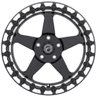 Forgestar D5 Beadlock Gloss Black w/ Machined Lip