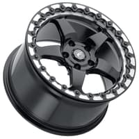 Forgestar D5 Beadlock Gloss Black w/ Machined Lip