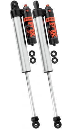fox 17+ ford sd 2.5 factory series rear shock set w/dsc / 2-3.5in lift 883-26-041