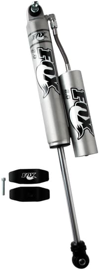 fox 07-18 jeep jk 2.0 performance series 9.6in. smooth body remote res. rear shock / 1.5-3.5in. lift 985-24-016
