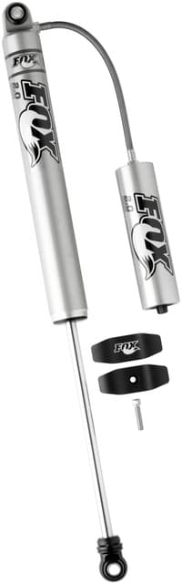 fox 2.0 performance series 10.1in. smooth body r/r shock aluminum / std travel / eyelet ends - black 985-24-052