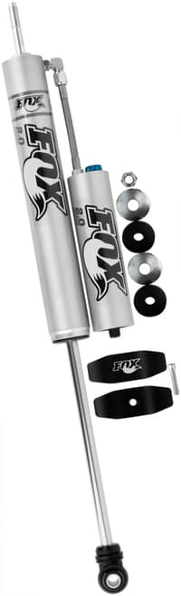 fox 07-18 jeep jk 2.0 factory series 11.6in. smooth body r/r front shock w/cd adj. / 4-6in. lift 985-26-011