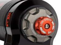fox 20-up jeep gladiator 2.5 performance series smooth body piggyback dsc rear shock 3.5-4in. lift 883-26-075