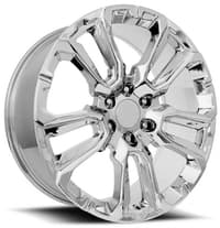 Factory Reproductions Replica GM Split 5 Spoke Replica Wheel Chrome
