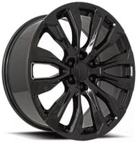 Factory Reproductions Replica GMC Denali 12 Spoke Replica Wheel Gloss Black