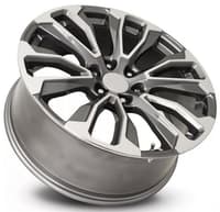 22x9 gmc denali 12 spoke replica wheel grey machined fr203 6x5.5/139.7 28mm