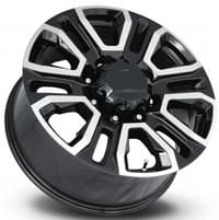 Factory Reproductions Replica GM Denali 2500 FR275 Replica Wheel Gloss Black Machined
