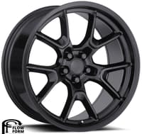 20x9.5 dodge anniversary replica wheel gloss black fr66f (flow form) 5x115 15mm