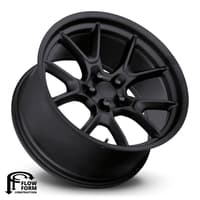 Factory Reproductions Replica Dodge Anniversary FR66F Replica Wheel Satin Black FR66F