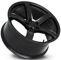 20x11 dodge hellcat hc2 replica wheel satin black fr77f 5x115 -2.5mm
