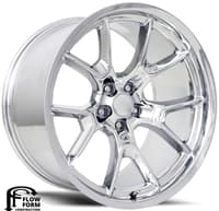 Factory Reproductions Replica Dodge Anniversary FR66F Replica Wheel Chrome FR66F