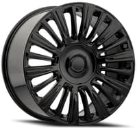 Factory Reproductions Replica Cadillac Escalade Platinum FR91 Replica Wheel Gloss Black