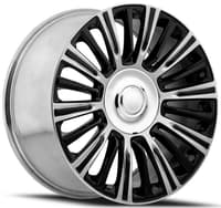 Factory Reproductions Replica Cadillac Escalade Platinum FR91 Replica Wheel Gloss Black Polished