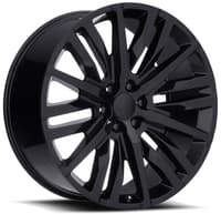 Factory Reproductions Replica GM Split-6 Spoke Replica Wheel Gloss Black