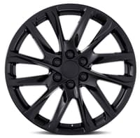 20x9 gmc escalade 12 spoke replica wheel gloss black fr98 6x5.5/139.7 28mm