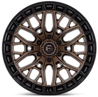 20x9 fuel off-road sigma matte bronze w/ matte black lip fc869 6x5.5/139.7 1mm