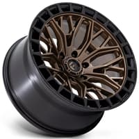 20x10 fuel off-road sigma matte bronze w/ matte black lip fc869 6x135 -18mm