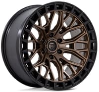 20x10 fuel off-road sigma matte bronze w/ matte black lip fc869 6x135 -18mm