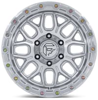 20x10 fuel off-road surge gloss silver machined fc881 8x180 -18mm