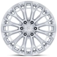 17x9 fuel off-road trax gloss silver machined fc882 6x5.5/139.7 -12mm