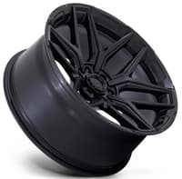 17x9 fuel off-road flux blackout (6-lug) fc854 6x5.5/139.7 -12mm