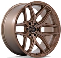 22x9.5 fuel off-road flux platinum bronze (6-lug) fc854 (* may require trimming) 6x5.5/139.7 20mm