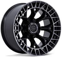 Fuel Off-Road Charger FC873 (8-Lug) Gloss Black Brushed Dark Tint