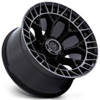 Fuel Off-Road Charger FC873 (8-Lug) Gloss Black Brushed Dark Tint