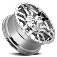 20x9 fuel off-road sledge chrome d631 6x135 6x5.5/139.7 20mm