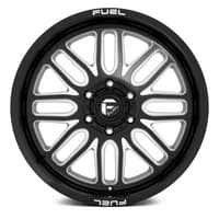 20x10 fuel off-road ignite gloss black milled d662 8x6.5/165 -18mm