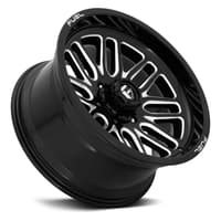 20x10 fuel off-road ignite gloss black milled d662 8x6.5/165 -18mm