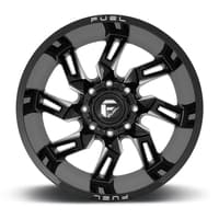22x10 fuel off-road lockdown gloss black milled d747 8x6.5/165 -18mm