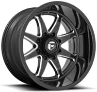 20x10 fuel off-road hammer gloss black milled d749 8x180 -18mm