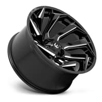 17x9 fuel off-road reaction gloss black milled d753 5x4.5/114.3 5x5/127 -12mm