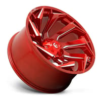 (clearance - no returns) 22x10 fuel off-road reaction candy red d754 8x170 -18mm