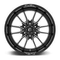 Fuel Off-Road D761 Clash 6 Gloss Black Milled