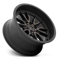 20x10 fuel off-road clash 6 matte black w/ double dark tint d762 6x135 -18mm