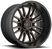 (clearance - no returns) 22x12 fuel off-road clash 8 matte black w/ double dark tint d762 (* may require trimming) 8x6.5/165 -44mm