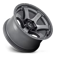 18x9 fuel off-road rush matte gun metal d767 6x120 20mm
