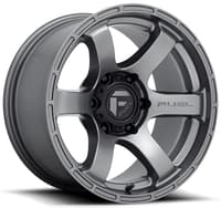 20x9 fuel off-road rush matte gun metal d767 6x135 1mm
