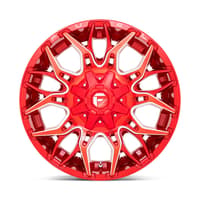 Fuel Off-Road D771 Twitch Candy Red Milled