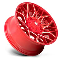 (clearance - no returns) 22x10 fuel off-road twitch candy red milled d771 8x170 -18mm