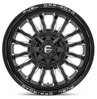 22x12 fuel off-road arc gloss black milled d795 (* may require trimming) 8x180 -44mm