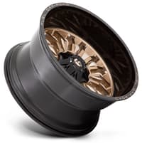 20x10 fuel off-road arc platinum bronze w/ black lip d797 8x170 -18mm
