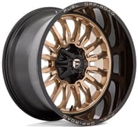 22x12 fuel off-road arc platinum bronze w/ black lip d797 (* may require trimming) 6x135 6x5.5/139.7 -44mm
