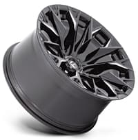 Fuel Off-Road Flame 6 Gloss Black Milled